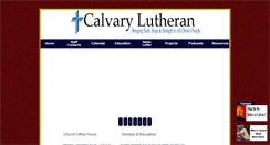 Desktop Screenshot of calvarylutheransiouxcityia.org