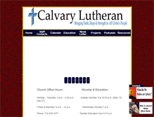 Tablet Screenshot of calvarylutheransiouxcityia.org